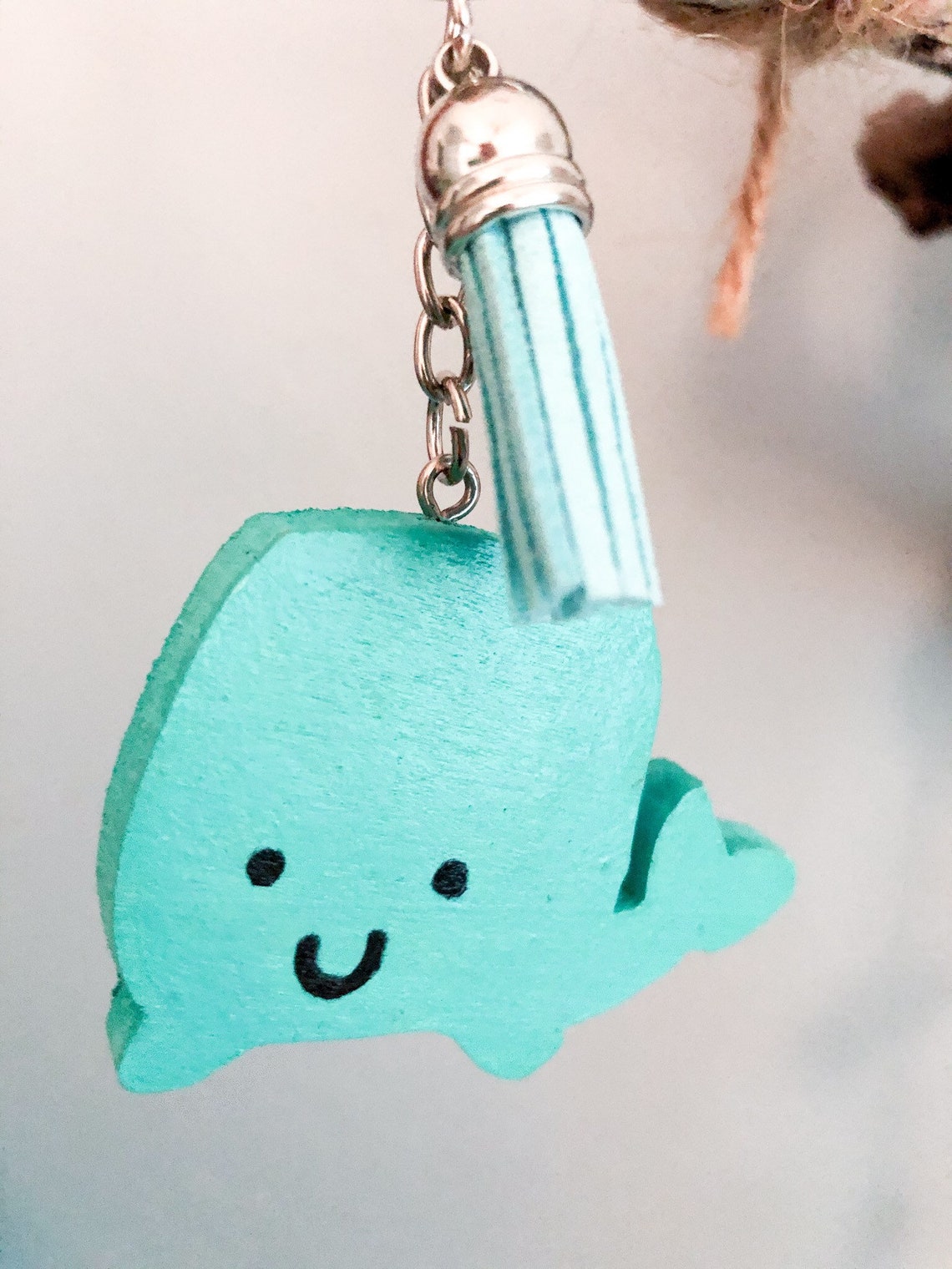 Whale keychain Whale charm Gifts for Her Whale Art Etsy