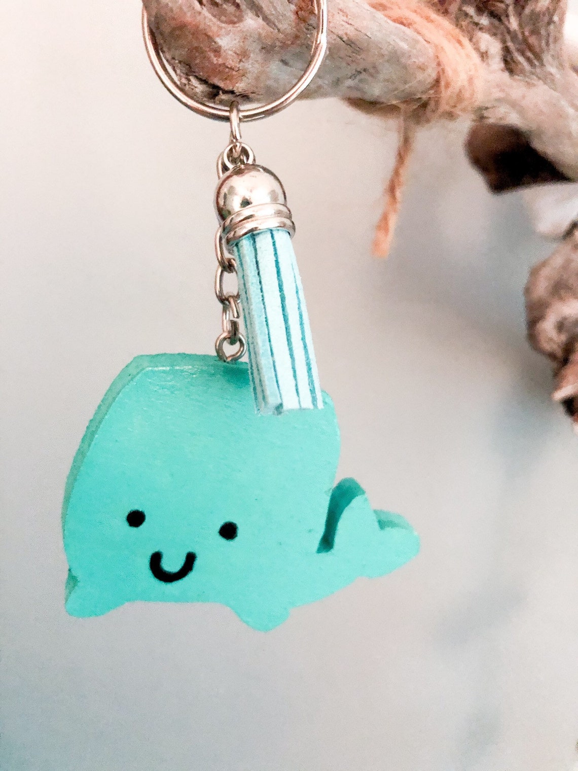 Whale keychain Whale charm Gifts for Her Whale Art Etsy