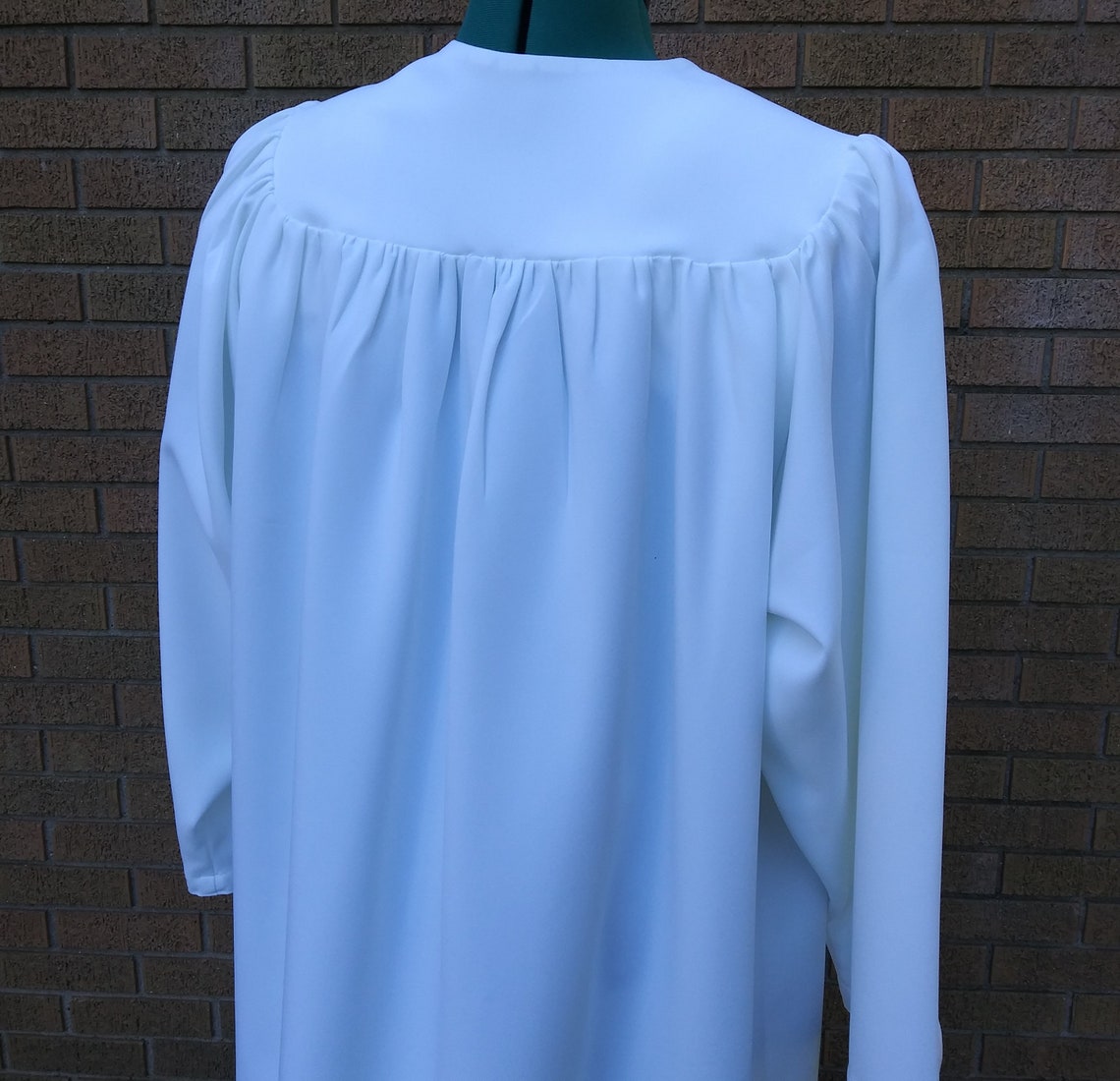 Custom Made Classic baptismal Gown for Adults Baptismal Gown Etsy