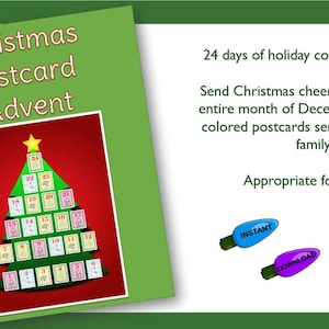Christmas Postcard Advent