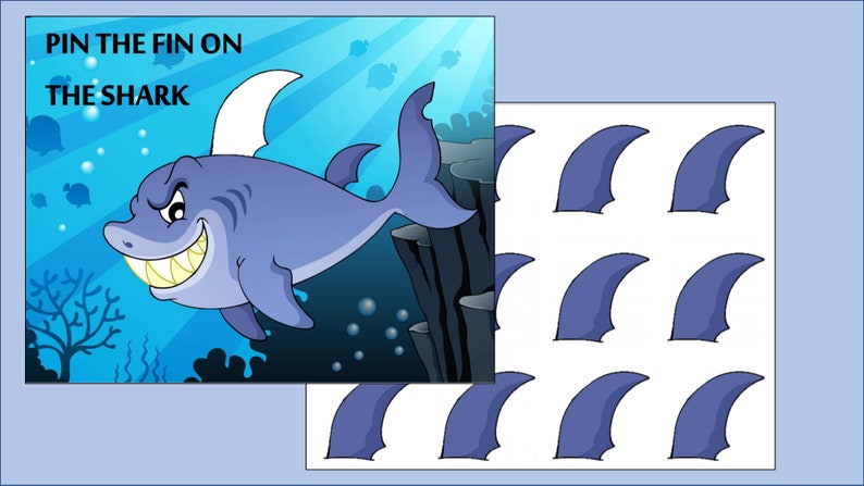 Under the Sea Party Games - Etsy