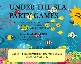 Under the Sea Party Games