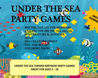 Under the Sea Party Games