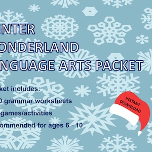 Winter Wonderland Language Arts Packet