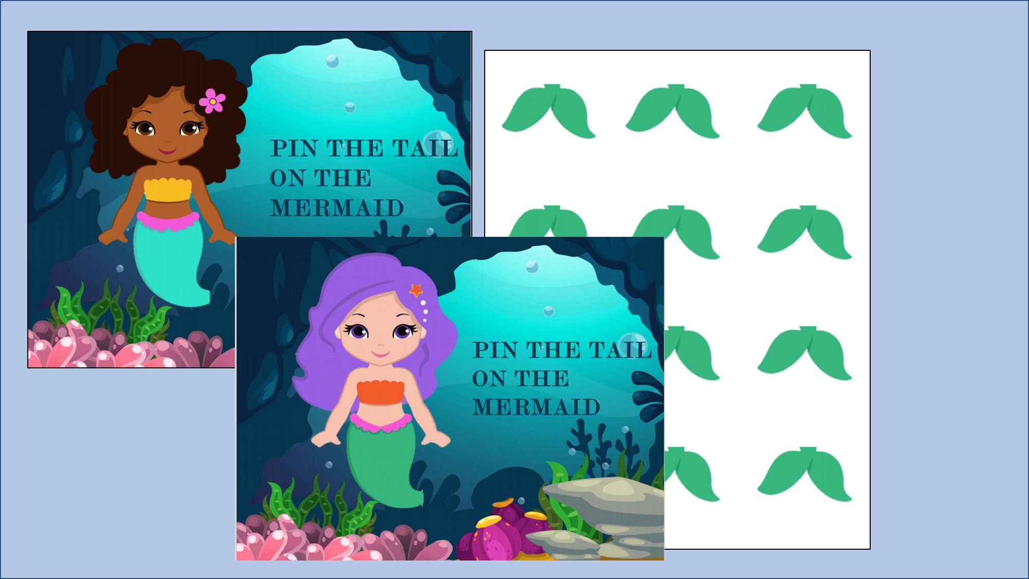 Under the Sea Party Games - Etsy