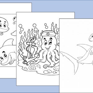 Under the Sea Party Games - Etsy