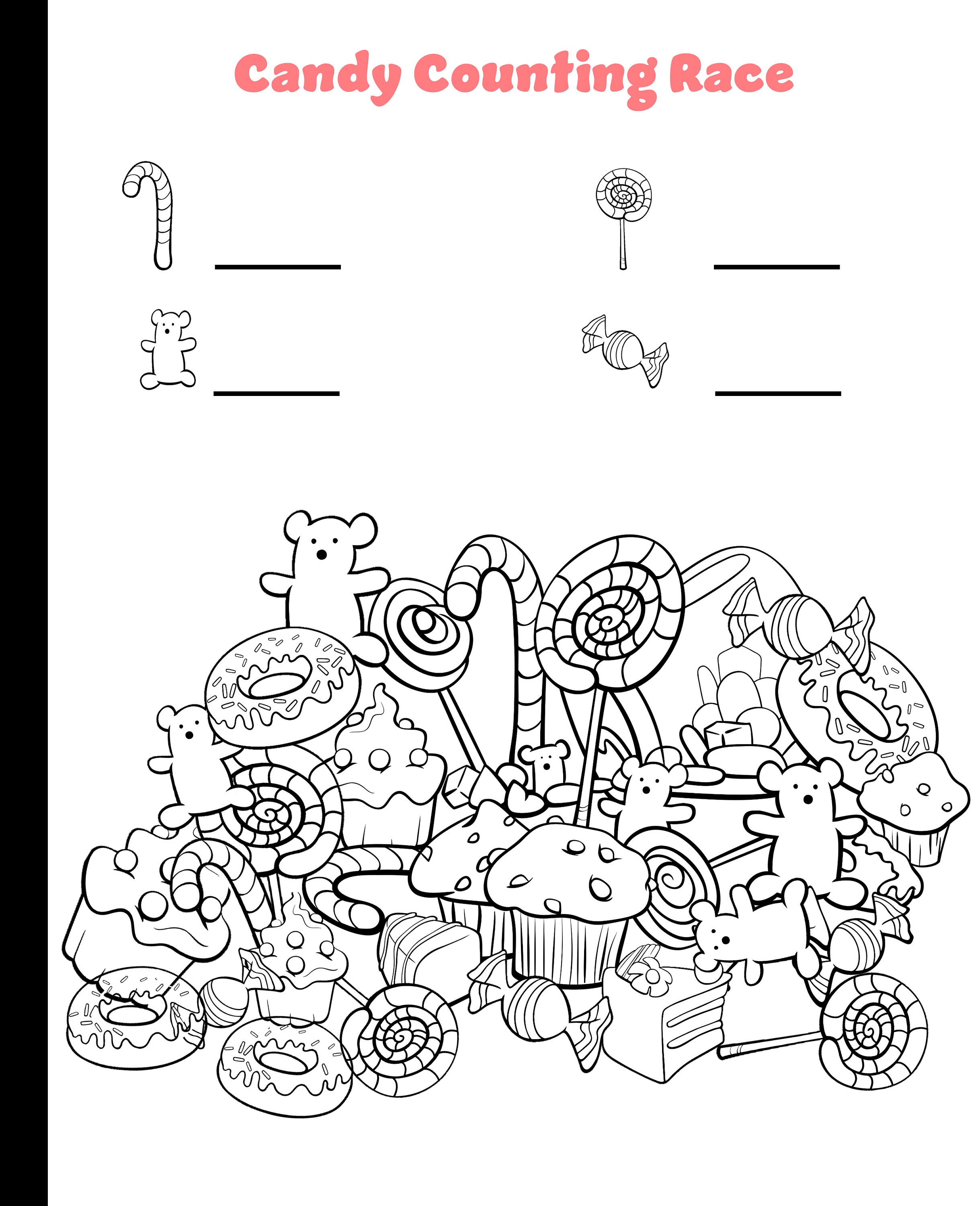 Candy Birthday Party Game Bundle - Etsy