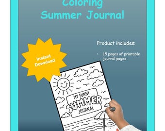 Coloring Summer Journal
