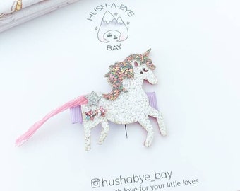 Barrette licorne, Barrette licorne pailletée, Barrette licorne scintillante, Barrette licorne, Barrette licorne, Barrette licorne, Barrette licorne, Barrette licorne