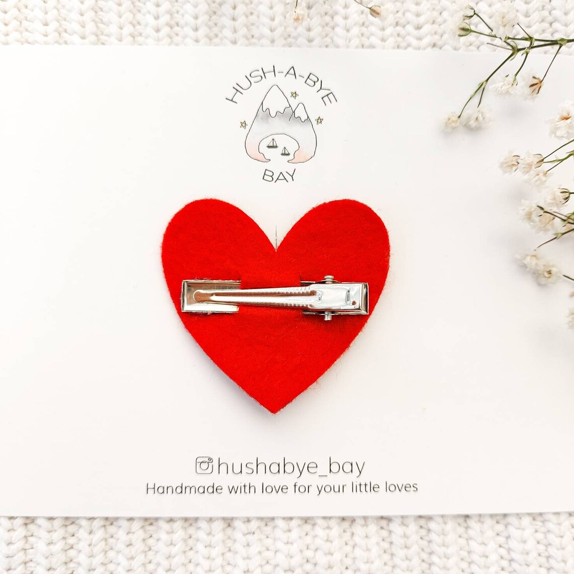 Heart Hair Clip Red Heart Glitter Clip Fringe Clips Toddler Etsy UK