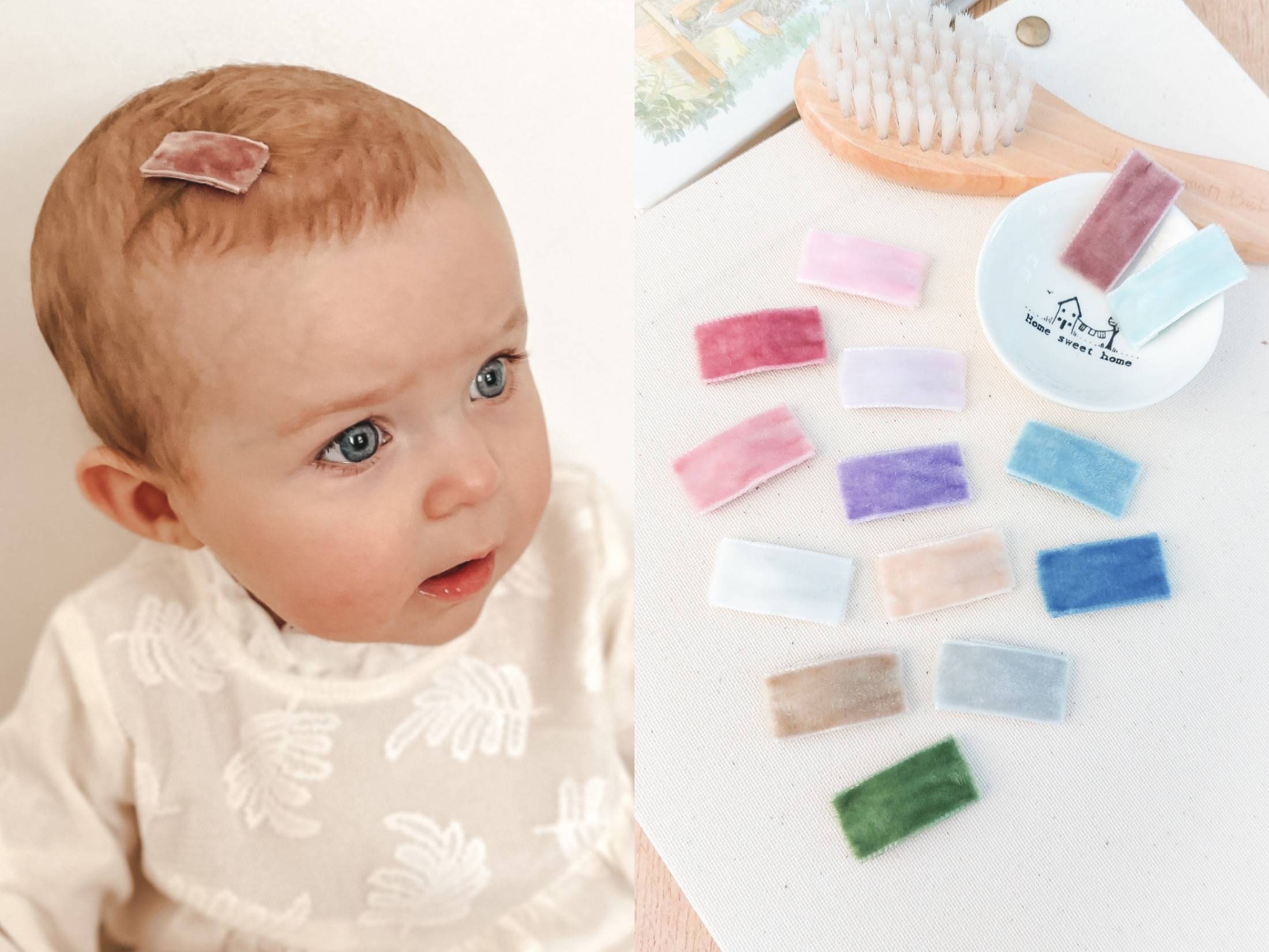 Baby Snap Clips, Baby Haarspangen, Fransen Clips, Samt Snap Clips, erste Haarspangen, kleine Snap Clips, Kleinkind Clips, sanfte Haarspangen, weich