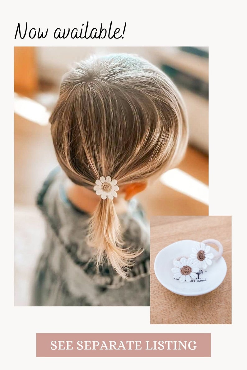 Paire d'élastiques pour cheveux bébé, Bandes pour cheveux pour tout-petits, Bandes pour cheveux pour bébé, Boucles d'oreilles douces, Mini élastiques pour cheveux, Petits élastiques, Bandes sans accroc image 10