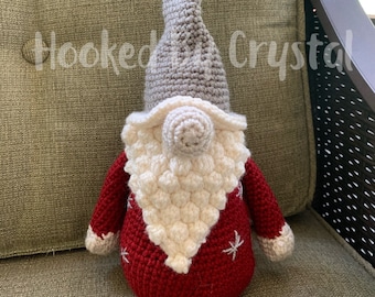 Christmas Gnome - Gnome - Christmas Decor - Stuffed Gnome - Christmas Figurine - Stuffed Christmas Decor - Stuffed Christmas Gnome