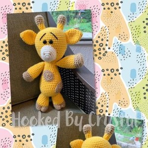 Giraffe - Crochet Giraffe - Handmade Giraffe - Stuffed Giraffe - Stuffed Animal - Giraffe Toy - Soft Giraffe
