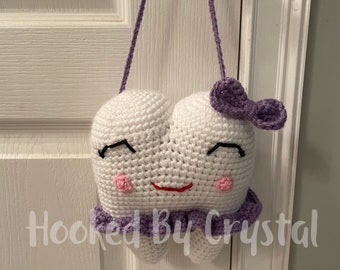 Tooth Fairy Pillow - Tooth Holder - Pouch For Tooth - Hanging Tooth Holder - Tooth Fairy