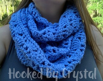 Infinity Scarf - Scarf - Handmade Infinity Scarf - Handmade Scarf - Winter Accessories - Lacy Infinity Scarf - Lacy Scarf - Cowl Scarf