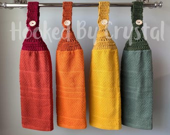 Paño de cocina colgante para uso diario - Paños de cocina colgantes para café - Paño de cocina colgante colorido - Paño de cocina colgante estampado - Paño de cocina colgante