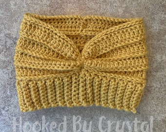 Turban Style Ear Warmer - Ear Warmer - Winter Headband - Headband - Winter Accessories - Turban Headband - Winter Wear - Cold Accessories