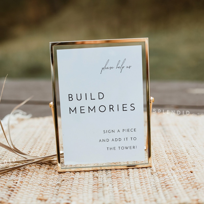 Sign a Jenga Piece - Etsy