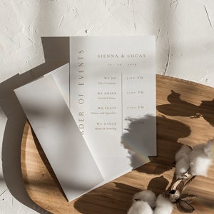 Hochzeit Timeline Kartenvorlage, Hochzeitplan Karte, Hochzeitsagenda, Reihenfolge der Ereignisse Karte Zeichen, Hochzeit Reiseplan - Sienna