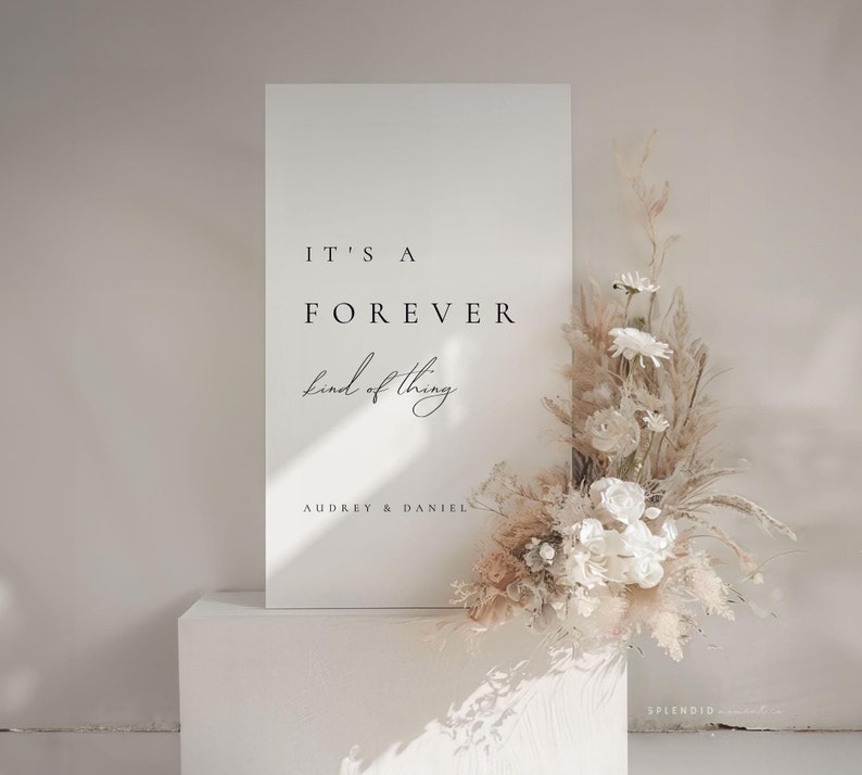 Modern Wedding Welcome Sign Template, Reception Sign, Rehearsal Dinner ...
