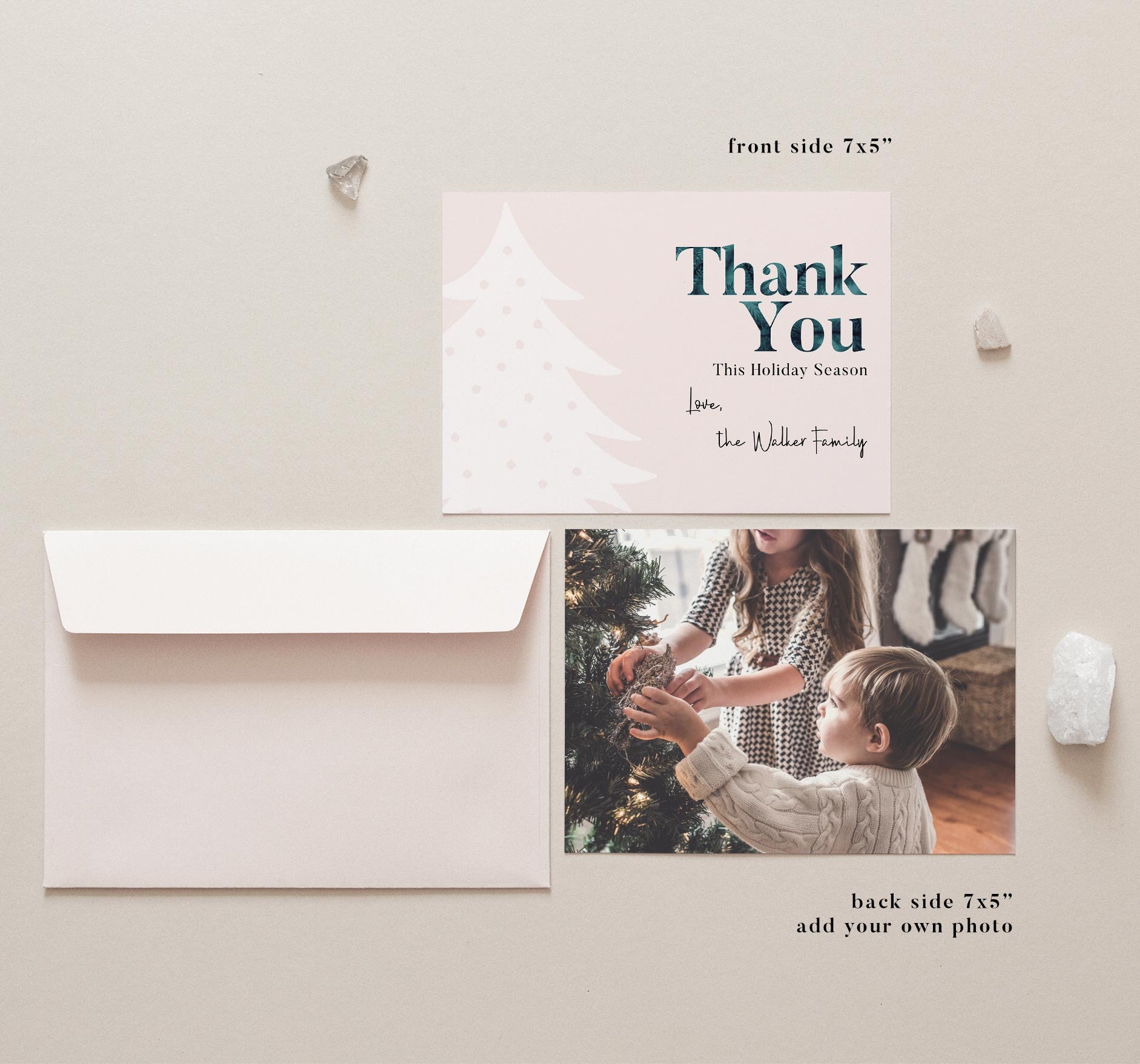 Christmas Thank You Cards Christmas Thank You Cards Etsy