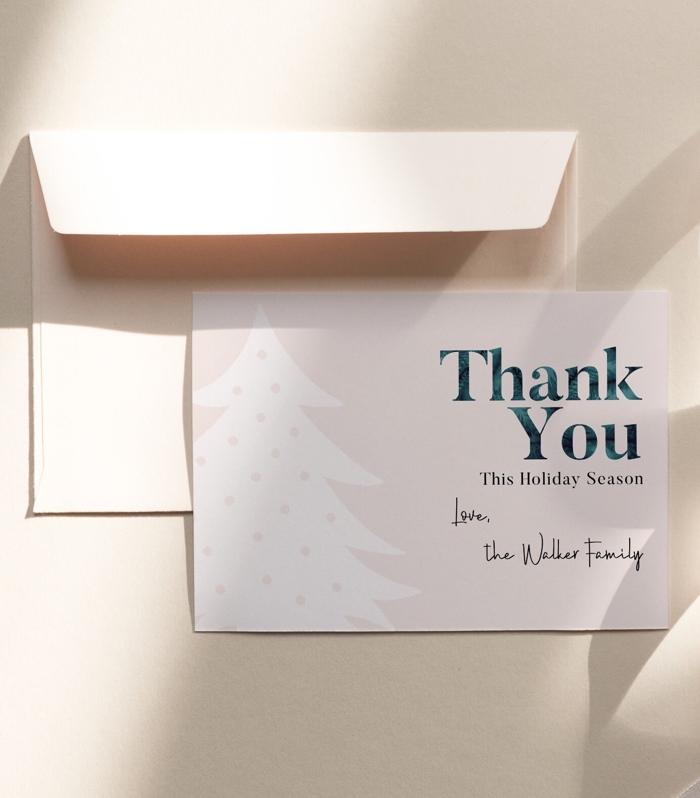 Christmas Thank You Cards Christmas Thank You Cards Etsy