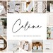 CELINE - Ultimate Wedding Bundle, Modern Elegant Wedding Template Bundle, DIY Wedding Invitation Template Download, Big Invitation Bundle