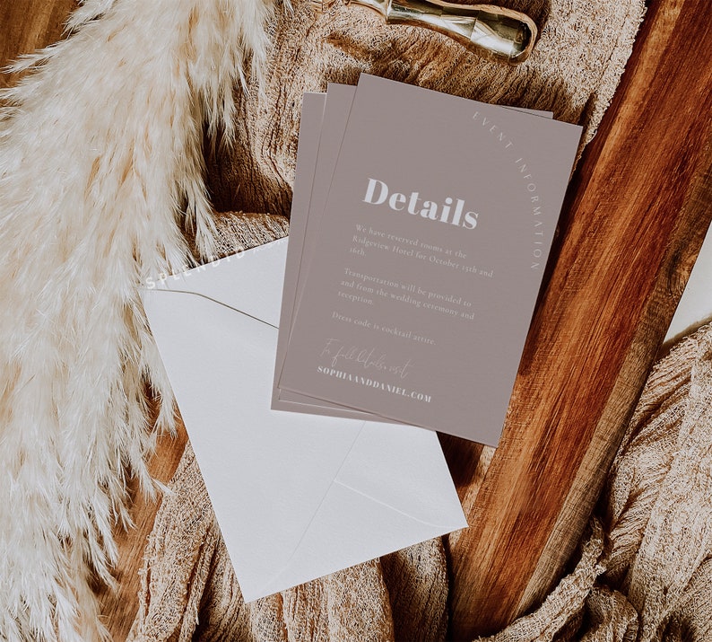Fiona Arch Dusty Rose Invitation Suite Template Nude Blush Wedding Invitation Suite Template Arch Inspired Invitation Template