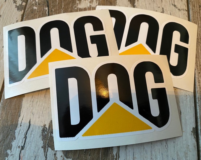 DOG/Sticker/CAT/funny sticker/vinyl sticker/Hardhat sticker/