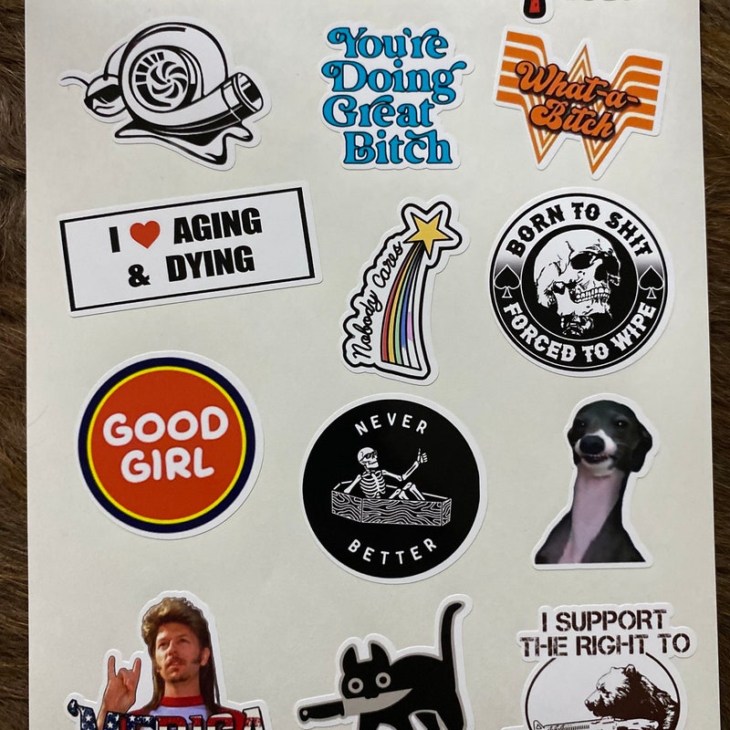 Sticker Pack Clean Girl - Etsy