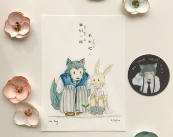 Beastars Embroidery Hoop Art Embroidery Art Collectibles Lifepharmafze Com