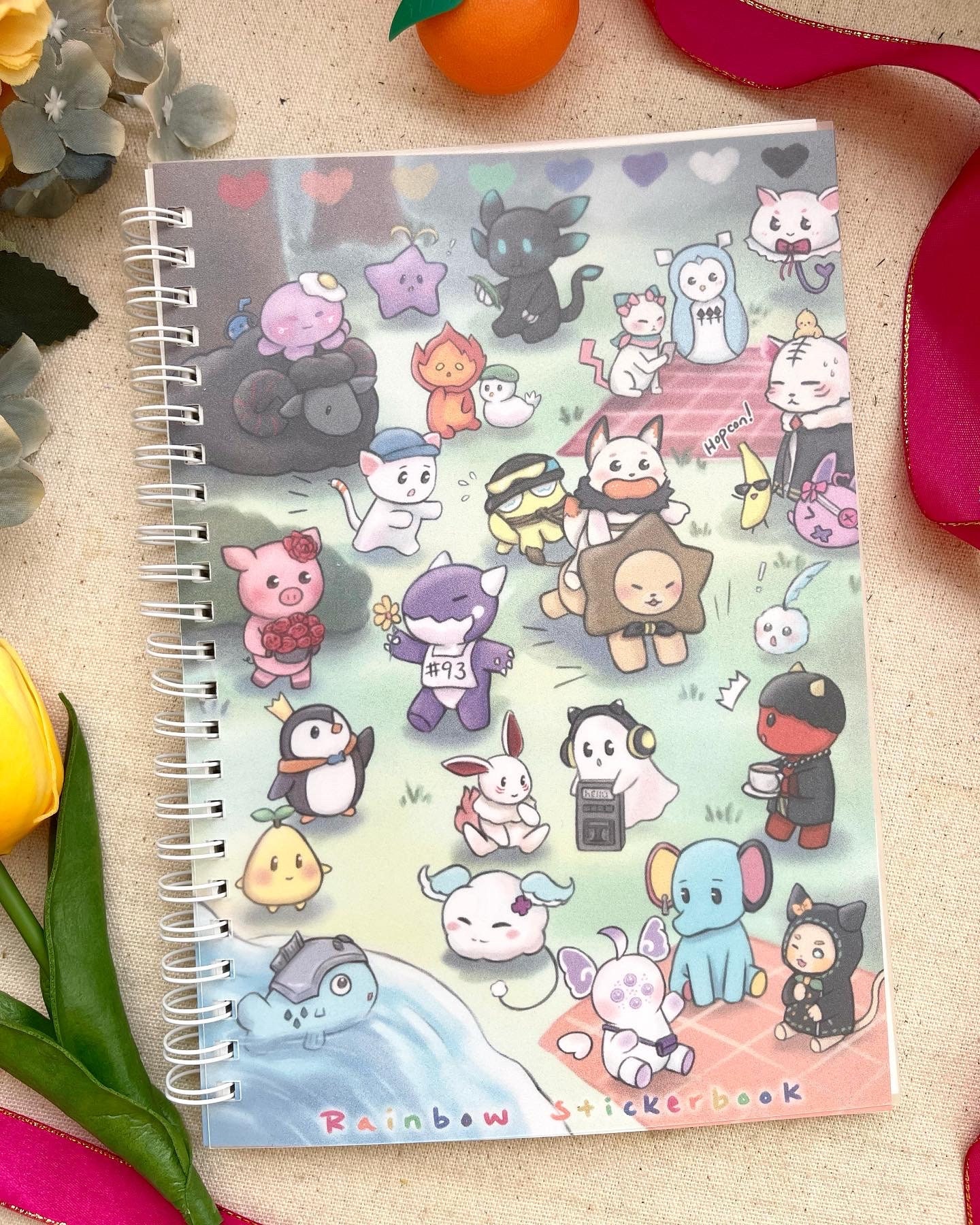 Mascot Reusable Stickerbook