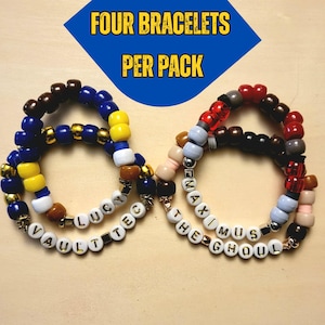 Fallout Hazbin Gravity Falls Anime Pop Culture Character Bracelets anime sci-fi video games