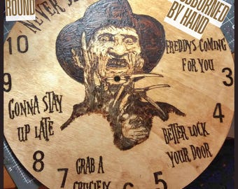 Freddy clock face nightmare on elm street