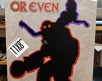 Kress Twins from The Outlast Trials game vinyl sign Otto and Arora