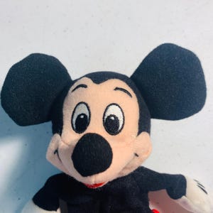 vintage 1980s Disney Catalog Outlet plush stuffed animal Mickey Mouse with tag 8in 画像 3