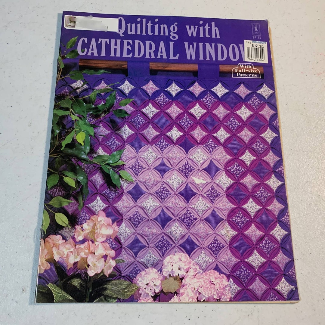 Vintage Quilting With Cathedral Window Pattern Book Craft - Etsy