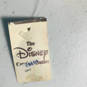 vintage 1980s Disney Catalog Outlet plush stuffed animal Mickey Mouse with tag 8in 画像 6