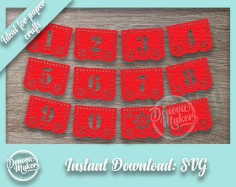Papel Picado SVG Bundle