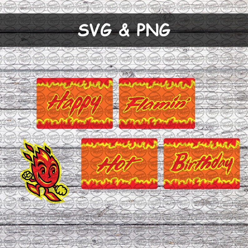 Download Flamin Hot Birthday Banner Svg Paper Party Kids Craft Supplies Tools Shantived Com