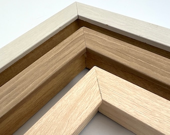 Kaju Natural Color Frames - 5x7 8x10 9x12 11x14 12x12 12x16 14x18 16x20