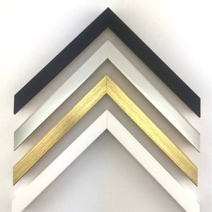 Modern Fine White Frame - 8 x 10