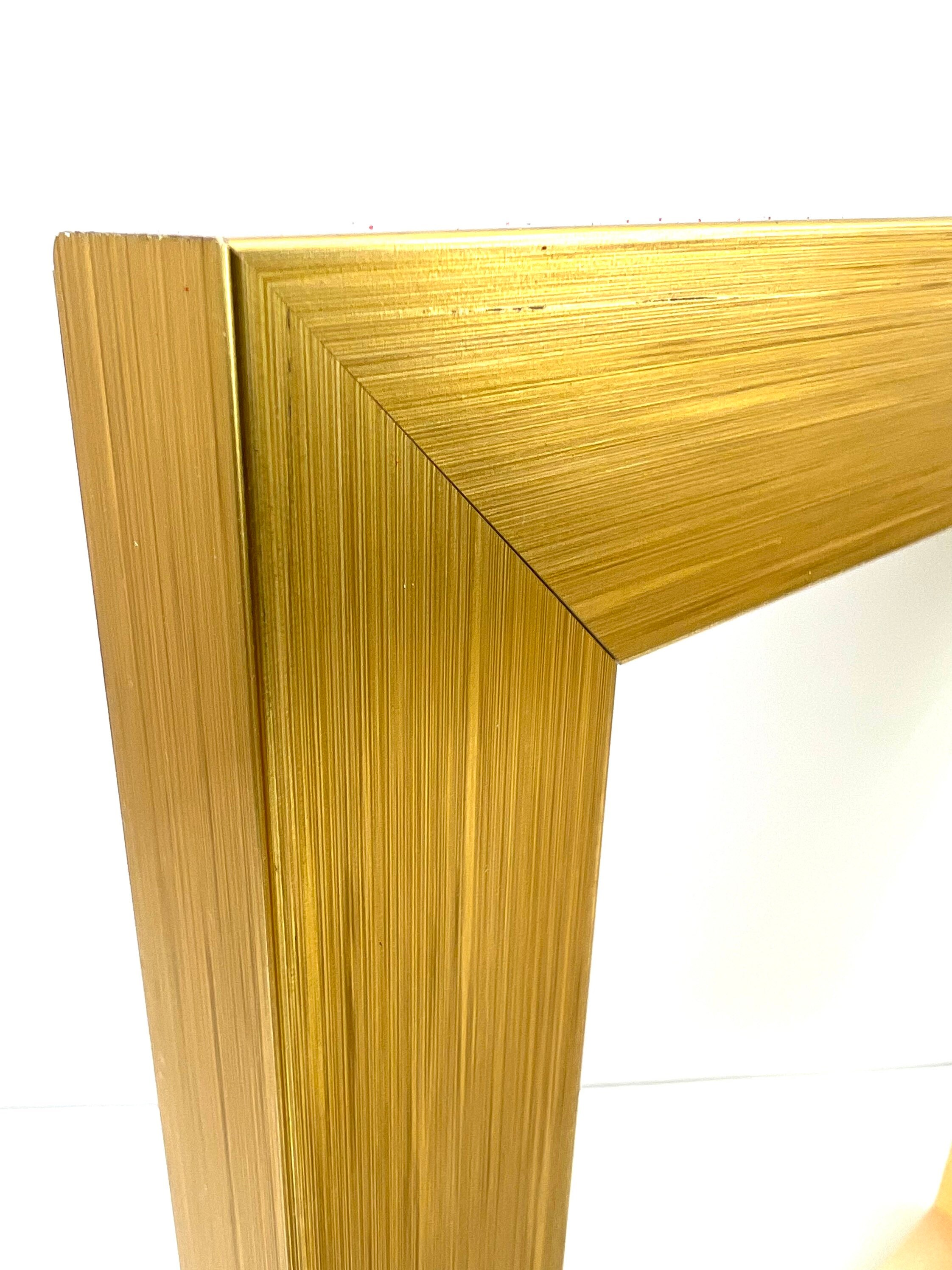 Modern Yellow Gold Frame 8 X 10 Etsy