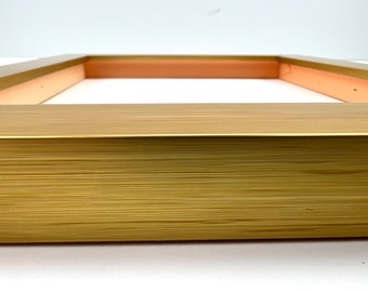Warm Gold 1 1/4 Frame- 8 x 10