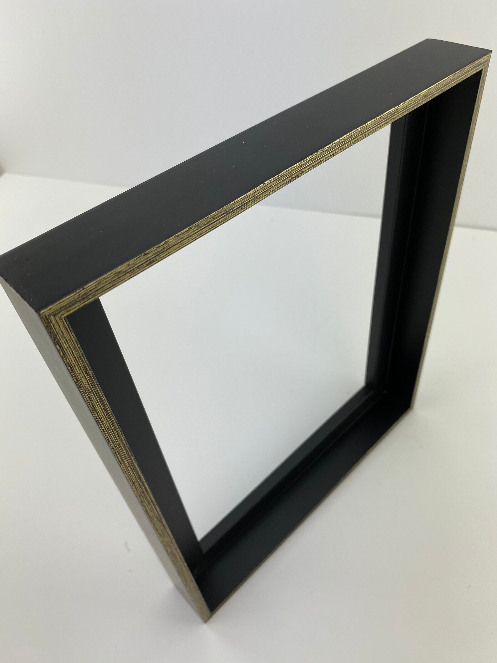 Antique Silver Leaf Float Frame 8 1/2 x 10 1/2 Etsy