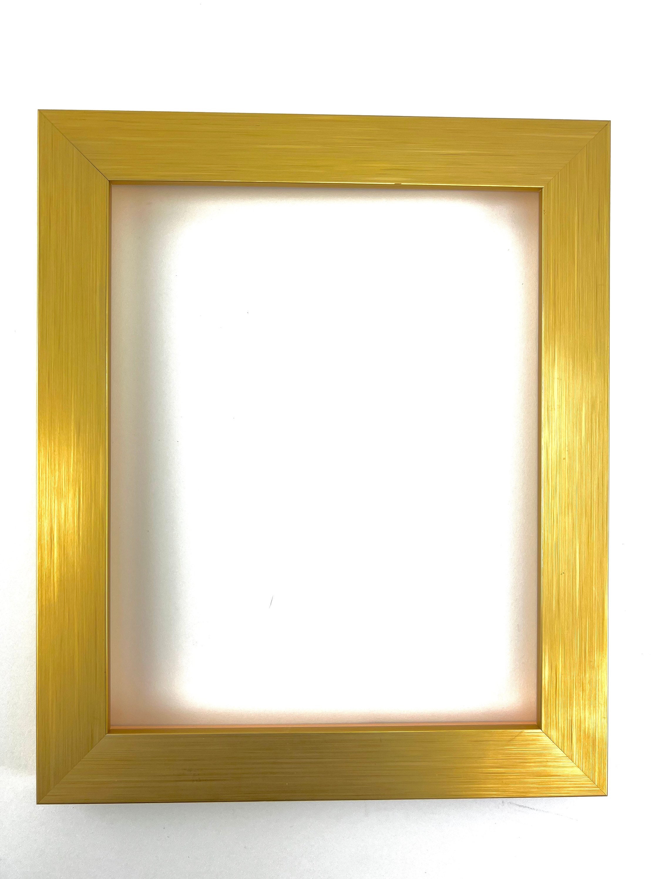 Modern Yellow Gold Frame 8 X 10 Etsy