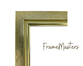 Champagne Gold Square Frame 9 x 12