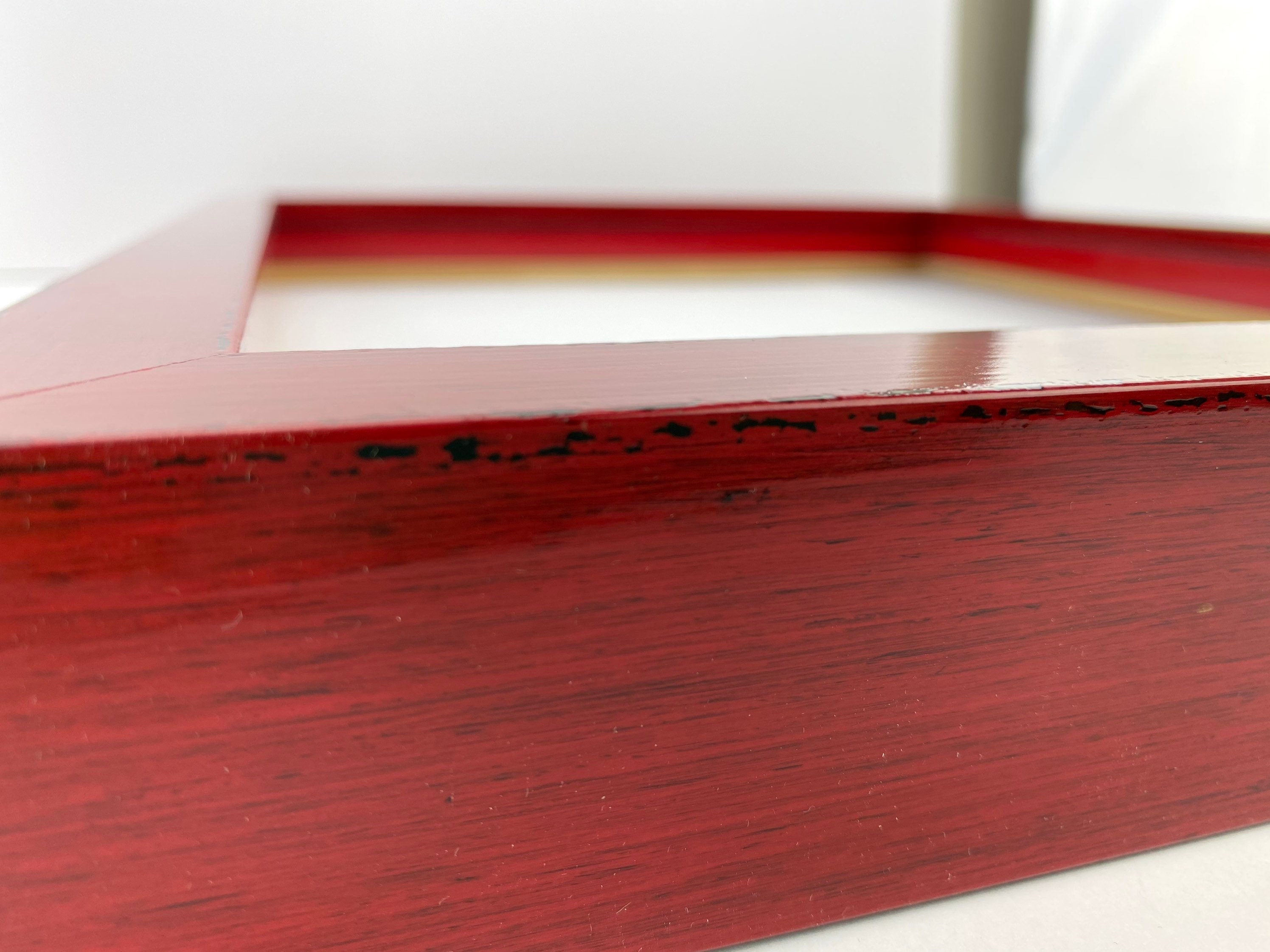 Deep Shiny Red Frame - 16 X 20 - Etsy