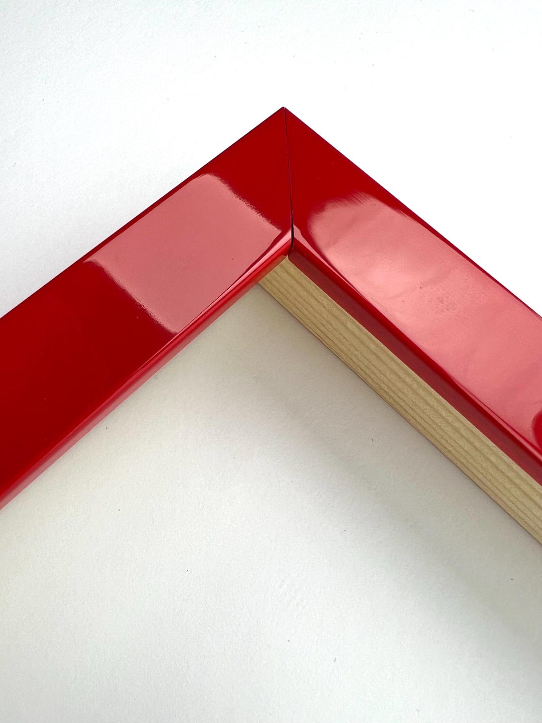 Modern Glossy Red Frame- 11 X 14 - Etsy